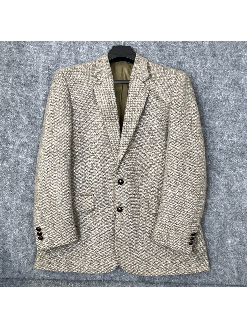 Harris Tweed 100% Wool Autumn Colors Men’s Sportcoat Blazer 40 R